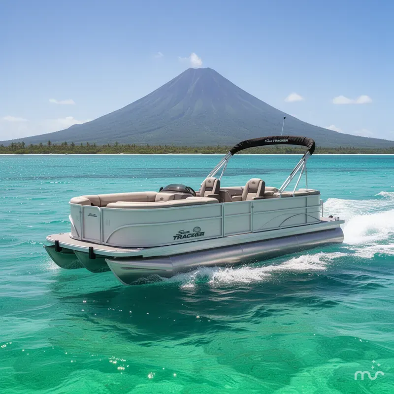 Slide: The Image of Sun Tracker Party Barge 22 XP3 2026 - 4