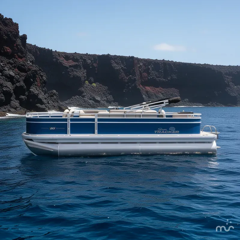 Slide: The Image of Sun Tracker Fishin' Barge 20 DLX 2026 - 2