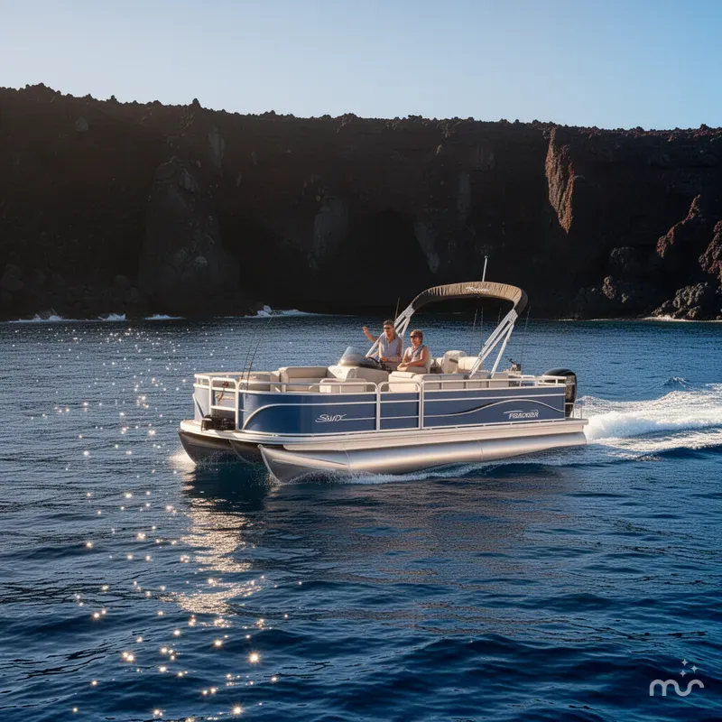 Slide: The Image of Sun Tracker Fishin' Barge 20 DLX 2026 - 4
