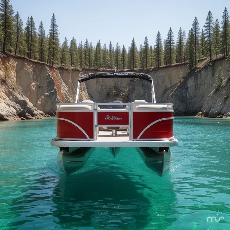 Slide: The Image of Sun Tracker Fishin' Barge 22 DLX 2026 - 1