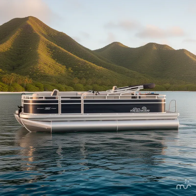 Slide: The Image of Sun Tracker SportFish 20 DLX 2026 - 2