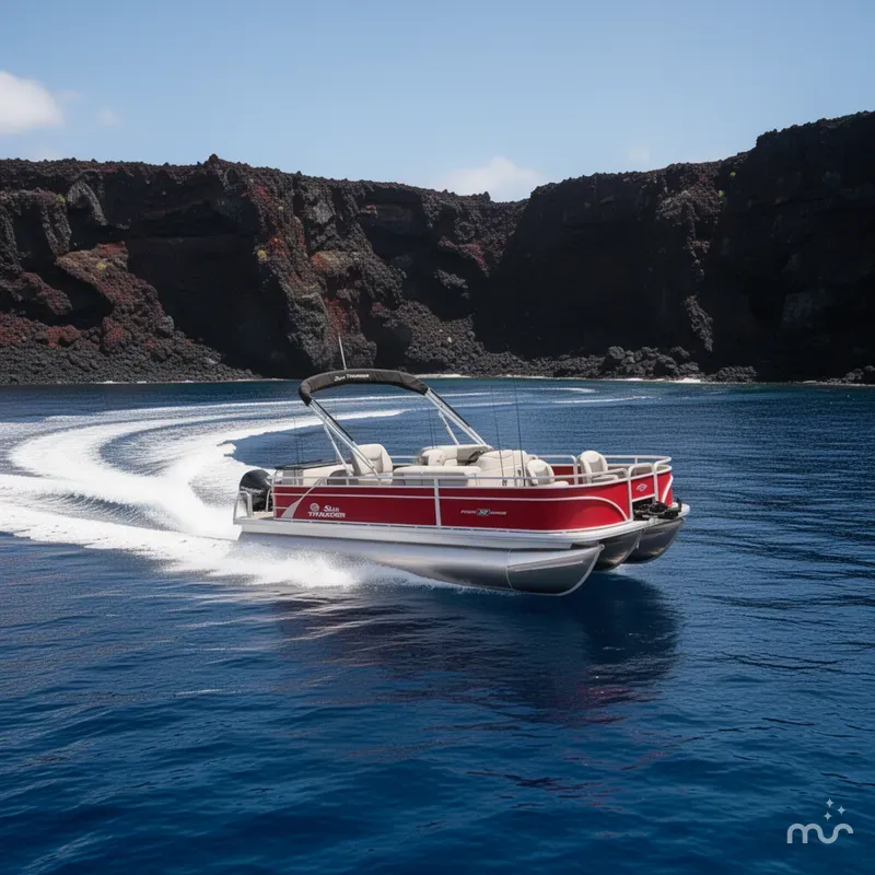 Slide: The Image of Sun Tracker Fishin' Barge 22 XP3 2026 - 4