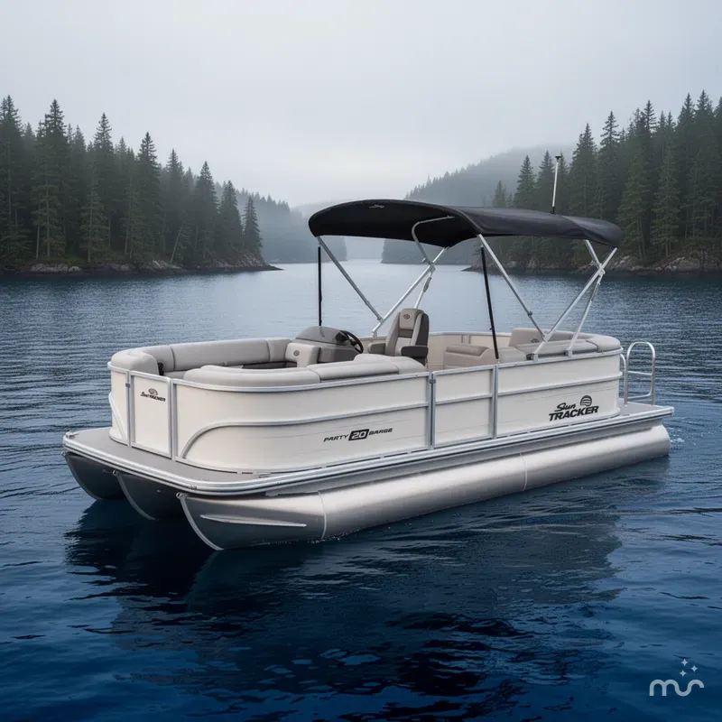 The Image of Sun Tracker Party Barge 20 DLX 2026 - 0