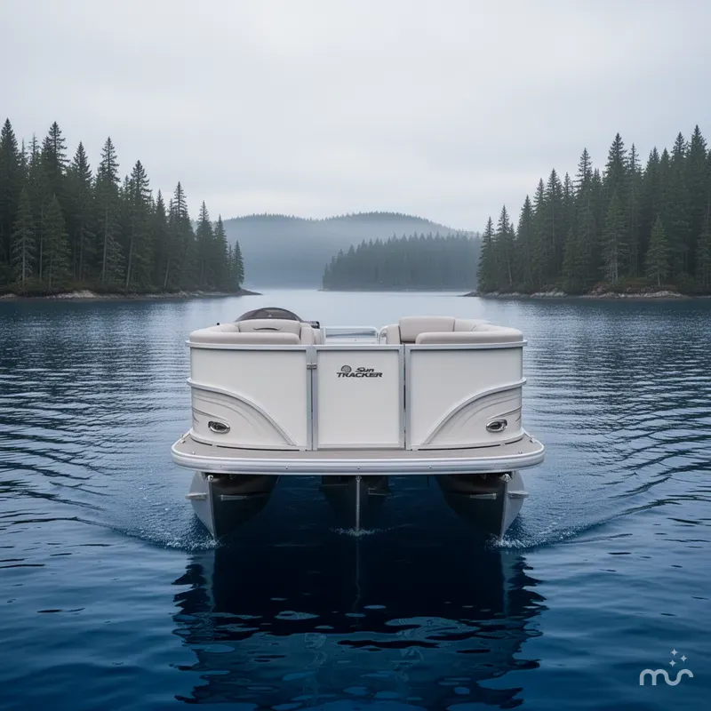 Slide: The Image of Sun Tracker Party Barge 20 DLX 2026 - 3