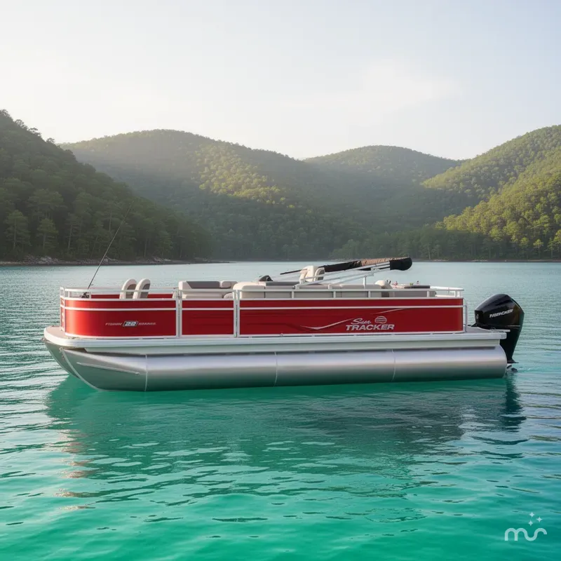 Slide: The Image of Sun Tracker Fishin' Barge 22 XP3 2026 - 2