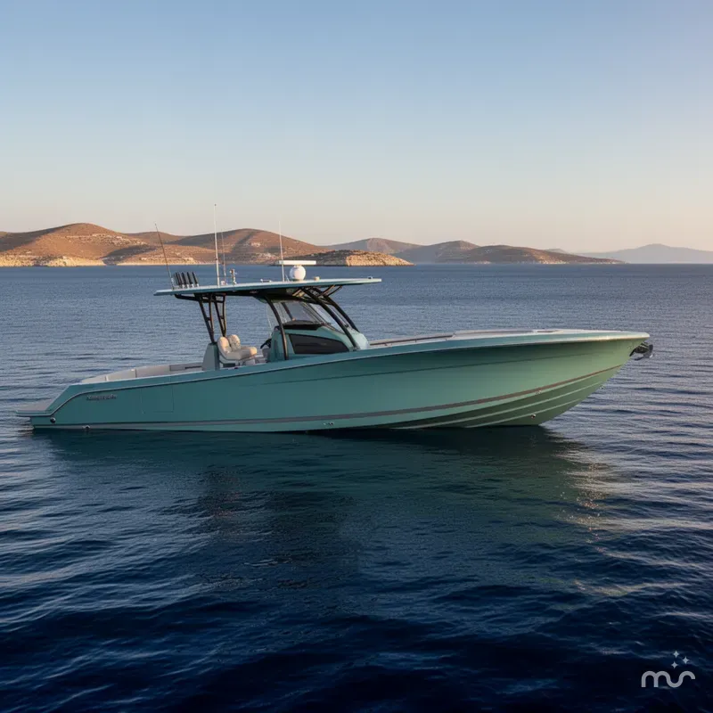 Slide: The Image of Nor-Tech 390 Sport Center Console 2027 - 2