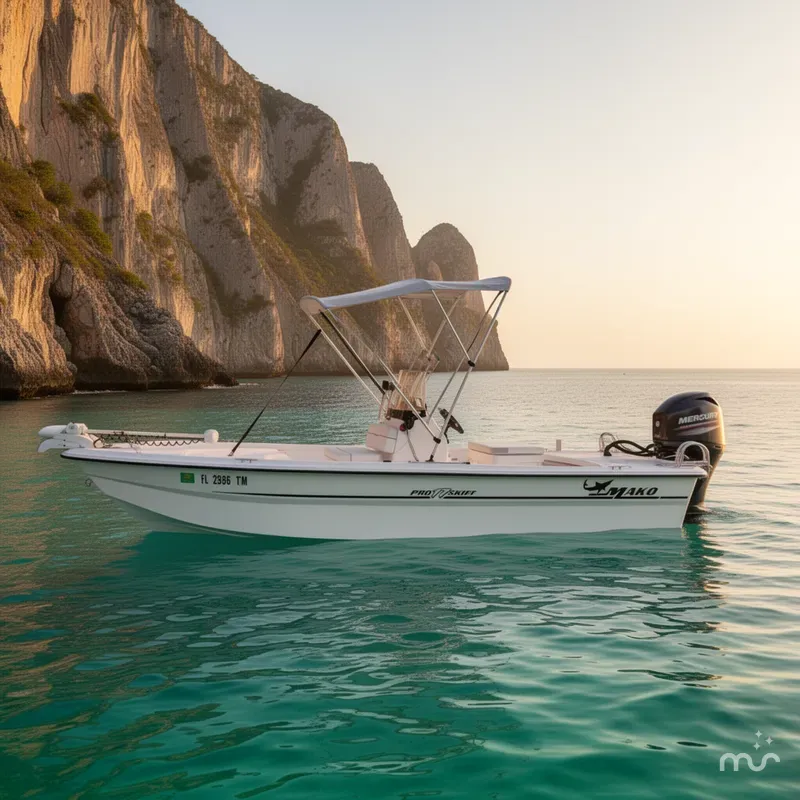 Slide: The Image of Mako Pro Skiff 17 CC 2015 - 2