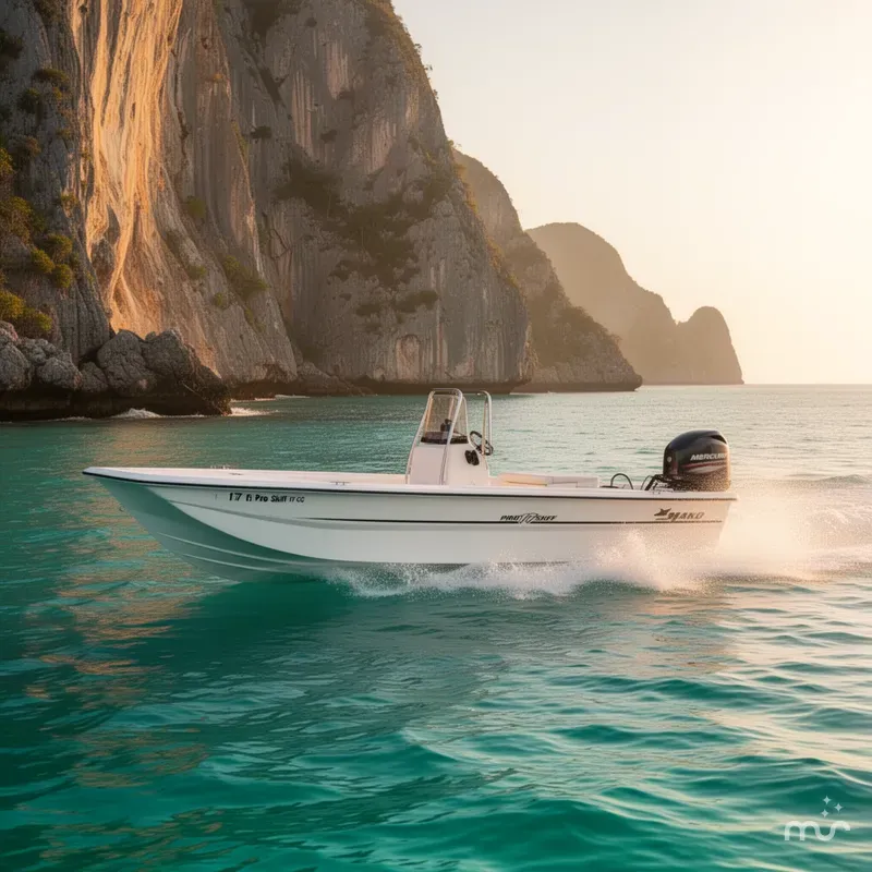 Slide: The Image of Mako Pro Skiff 17 CC 2015 - 4