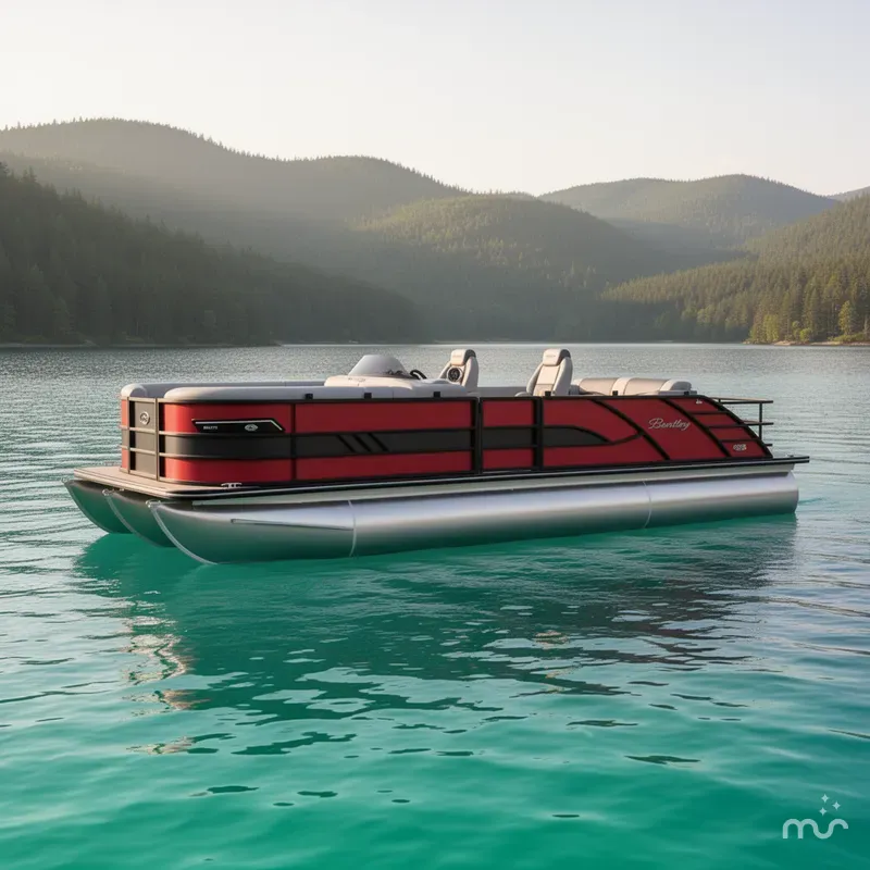 Slide: The Image of Bentley Pontoons Elite 223 Swingback 2026 - 2