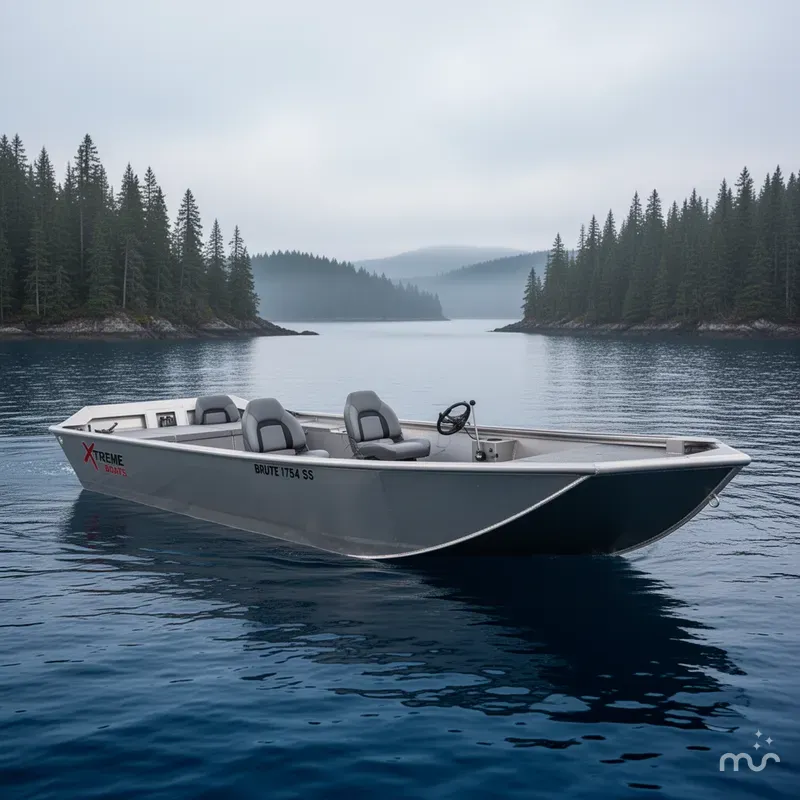 Slide: The Image of Xtreme Boats Brute 1754 SS Tunnel 2026 - 0