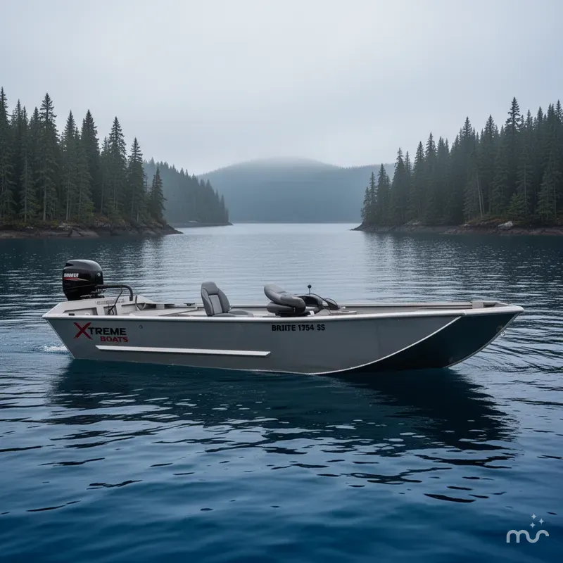 Slide: The Image of Xtreme Boats Brute 1754 SS Tunnel 2026 - 2