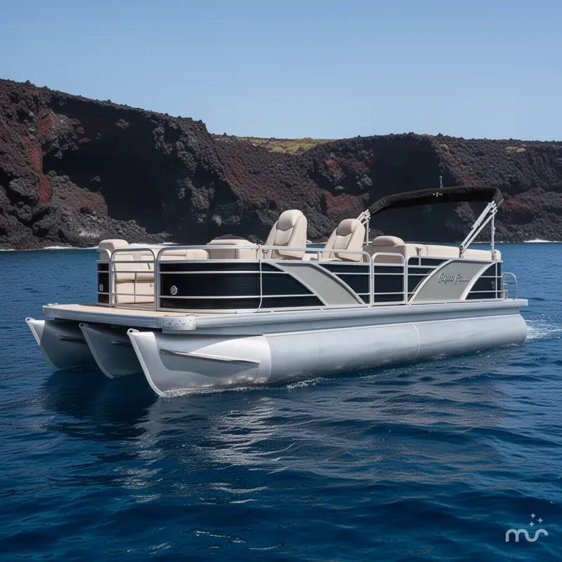The Image of Godfrey 23Ft Cruise Pontoon Powered By A 115HP Yamaha Four 2011 - 0