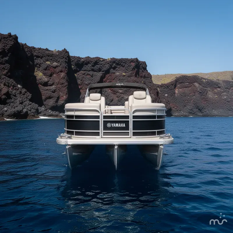 Slide: The Image of Godfrey 23Ft Cruise Pontoon Powered By A 115HP Yamaha Four 2011 - 1