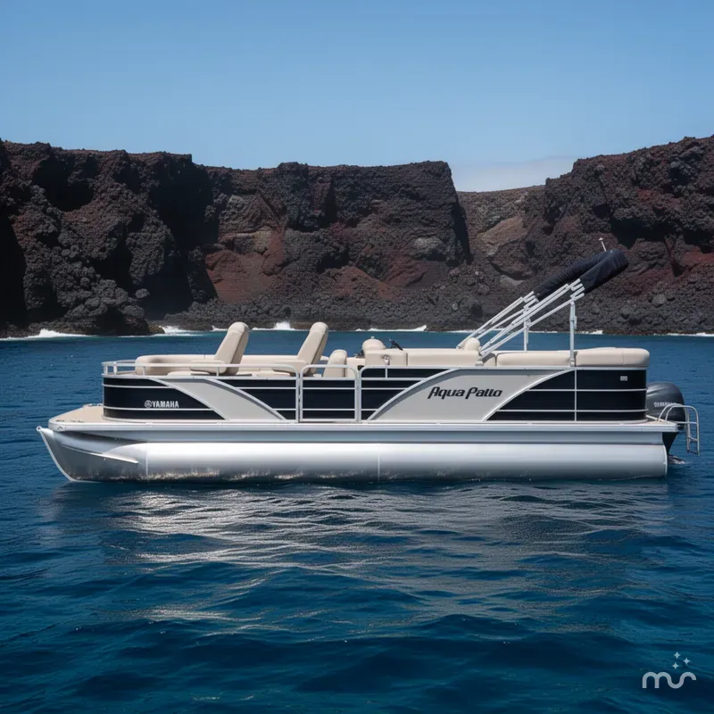 Slide: The Image of Godfrey 23Ft Cruise Pontoon Powered By A 115HP Yamaha Four 2011 - 2