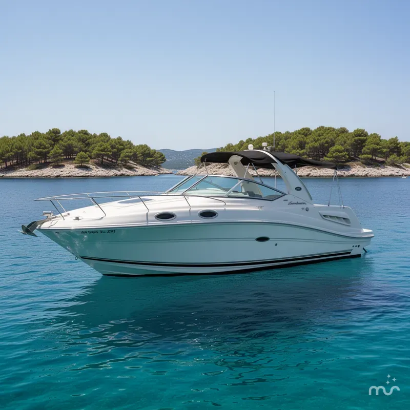 Slide: The Image of Sea Ray Sundancer 260 2008 - 2