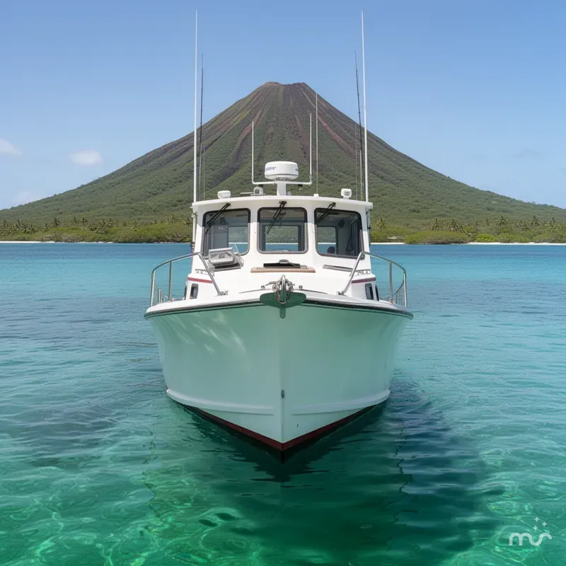 Slide: The Image of Duffy 31 Lobster Boat 1988 - 1