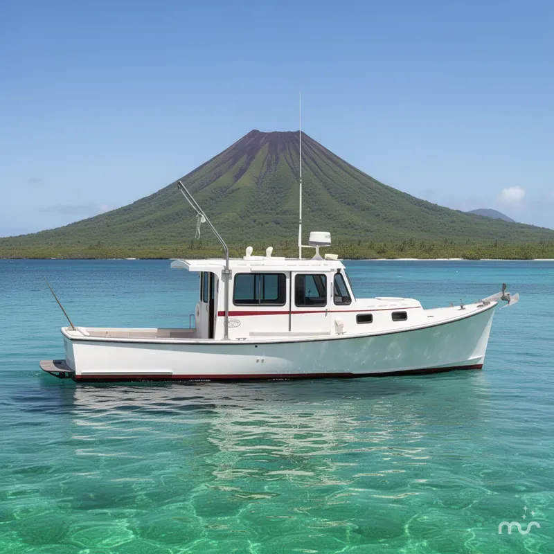 Slide: The Image of Duffy 31 Lobster Boat 1988 - 2