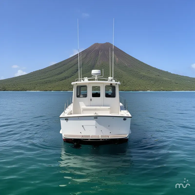 Slide: The Image of Duffy 31 Lobster Boat 1988 - 3