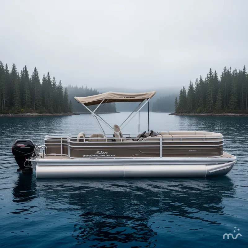 Slide: The Image of Sun Tracker SportFish 22 DLX 2024 - 2