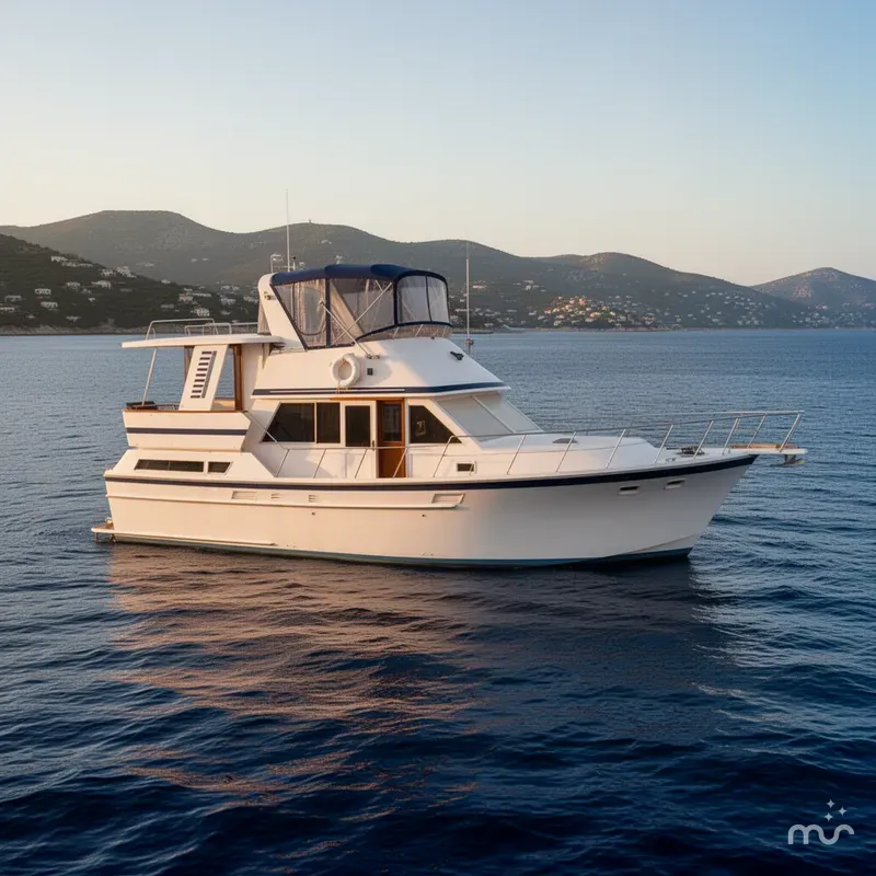 The Image of Jefferson 42 SE Sundeck Motor Yacht 1987 - 0