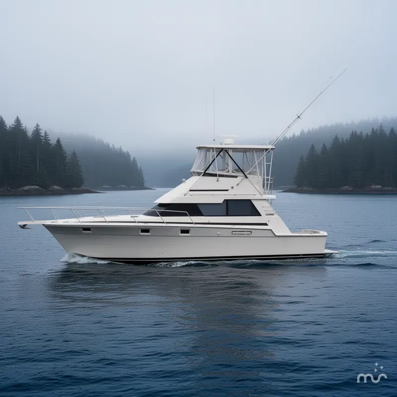 Slide: The Image of Luhrs 40 Convertible 1987 - 2