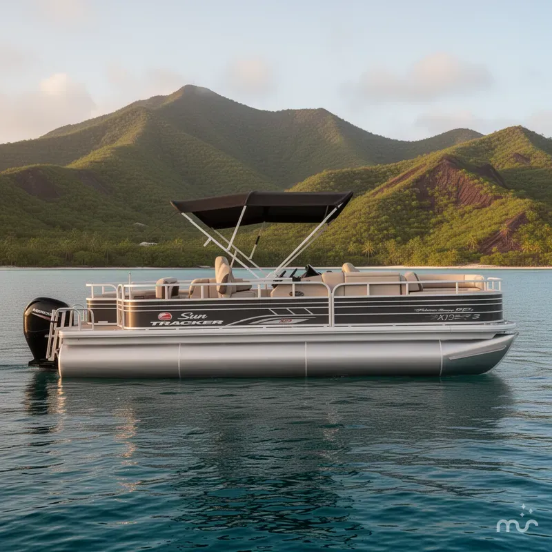 Slide: The Image of Sun Tracker Fishin' Barge 22 XP3 2022 - 2