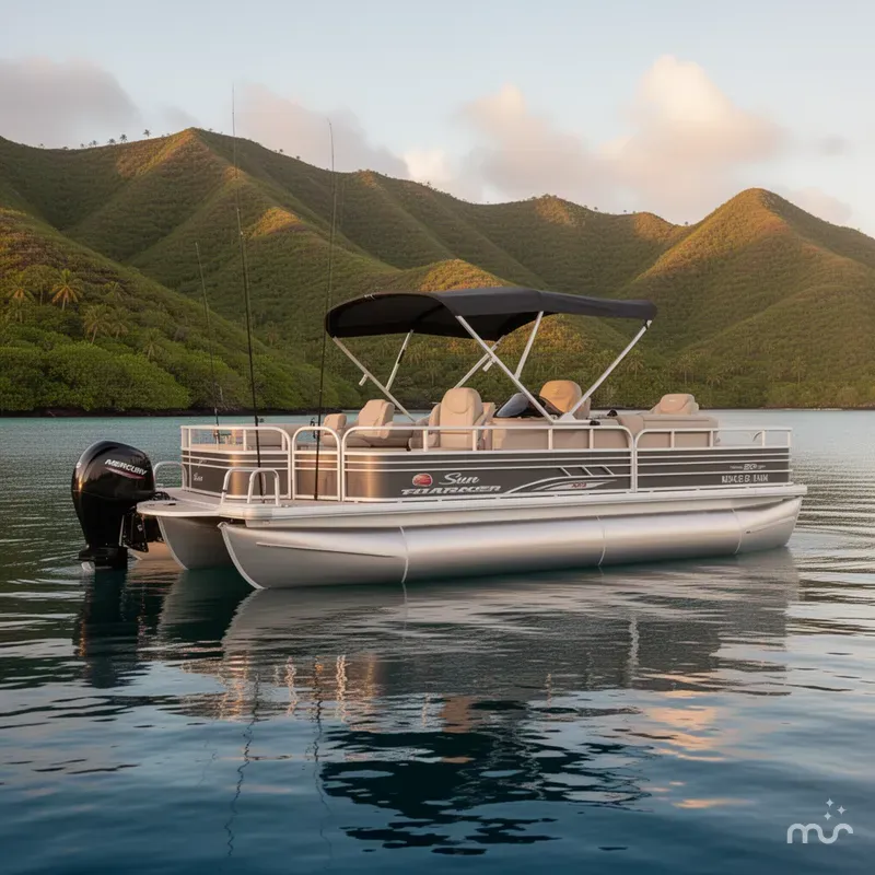 Slide: The Image of Sun Tracker Fishin' Barge 22 XP3 2022 - 4