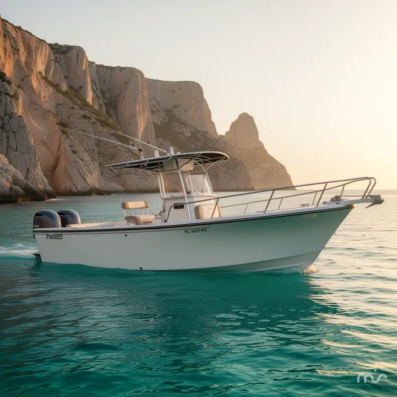 Slide: The Image of Parker Marine 2801 Center Console 2015 - 2