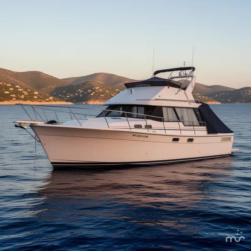 Slide: The Image of Bayliner 3288 Motoryacht 1992 - 2