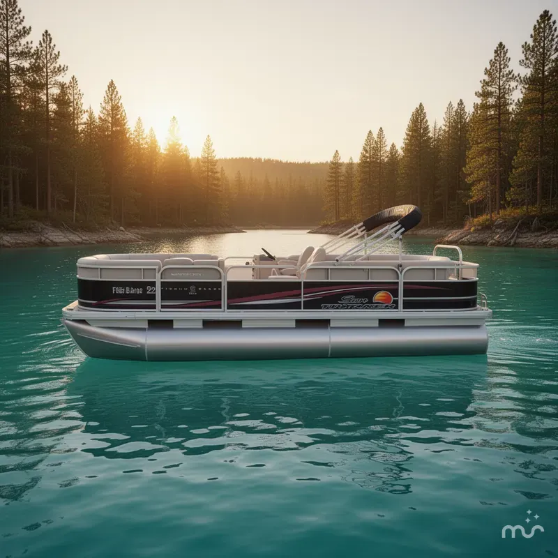 Slide: The Image of Sun Tracker Fishin Barge 2013 - 2
