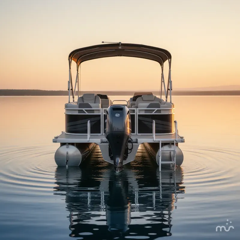 Slide: The Image of Avalon Venture Quad Lounger 21 FT 2180QL 2023 - 3