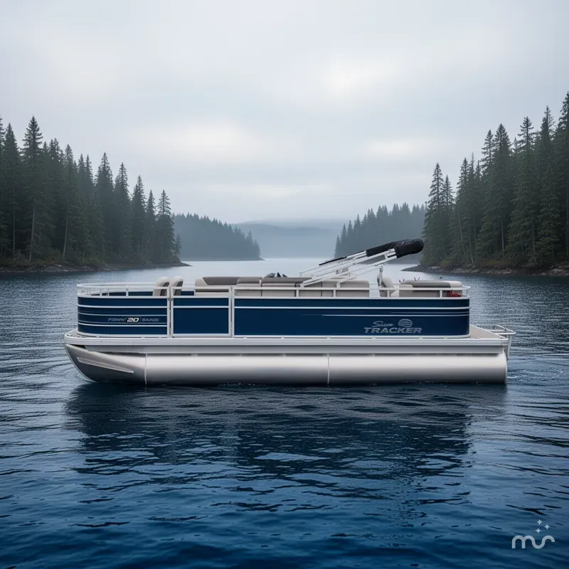 Slide: The Image of Sun Tracker Fishin' Barge 20 DLX 2026 - 2