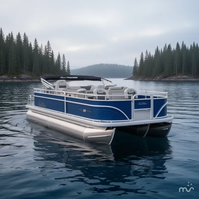 Slide: The Image of Sun Tracker Fishin' Barge 20 DLX 2026 - 3