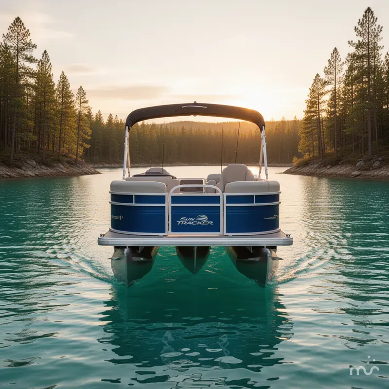 Slide: The Image of Sun Tracker Fishin' Barge 20 DLX 2026 - 1