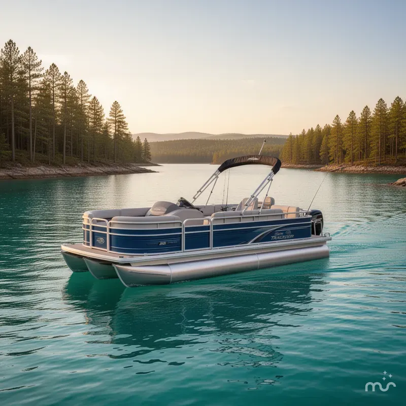 Slide: The Image of Sun Tracker Fishin' Barge 20 DLX 2026 - 4