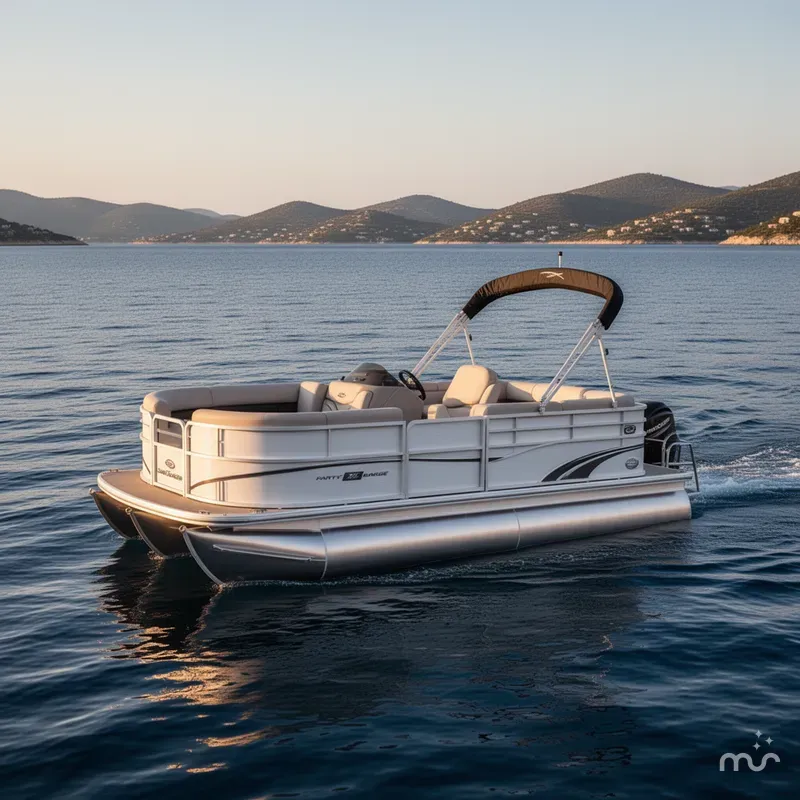 The Image of Sun Tracker Party Barge 16 DLX 2026 - 0