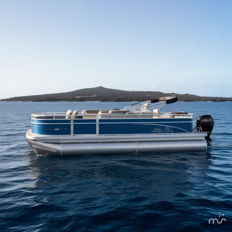 Slide: The Image of Sun Tracker Fishin' Barge 20 DLX 2026 - 2