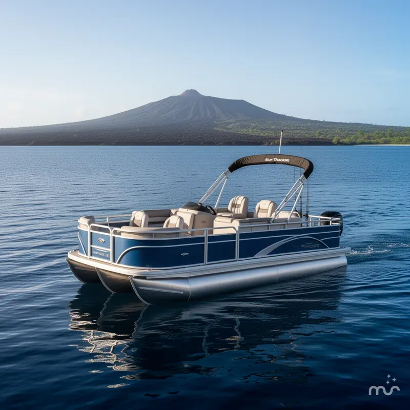 Slide: The Image of Sun Tracker Fishin' Barge 20 DLX 2026 - 4