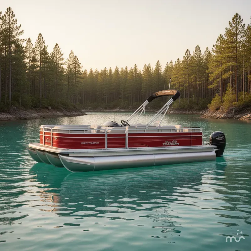 The Image of Sun Tracker Fishin' Barge 22 DLX 2026 - 0