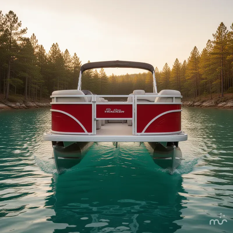 Slide: The Image of Sun Tracker Fishin' Barge 22 DLX 2026 - 1