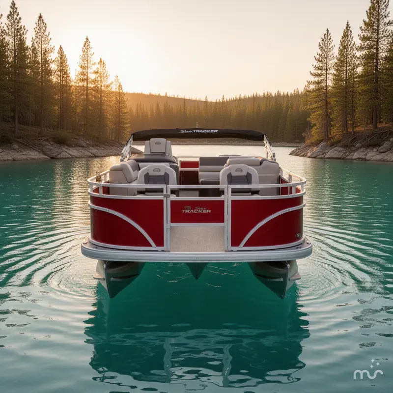 Slide: The Image of Sun Tracker Fishin' Barge 22 DLX 2026 - 3