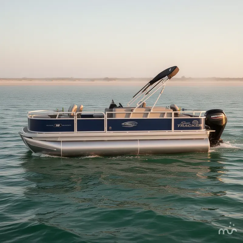 Slide: The Image of Sun Tracker Bass Buggy 18 DLX 2026 - 2