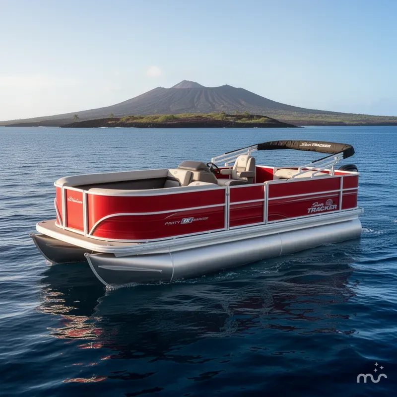 The Image of Sun Tracker Party Barge 18 DLX 2026 - 0