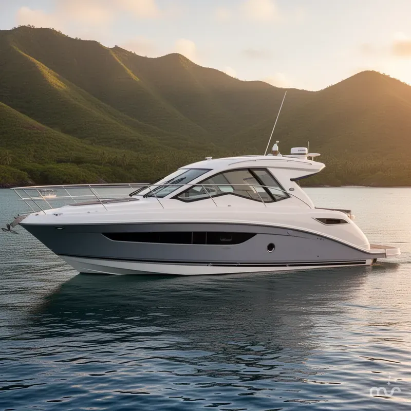 Slide: The Image of Sea Ray Sundancer 350 Coupe 2019 - 2