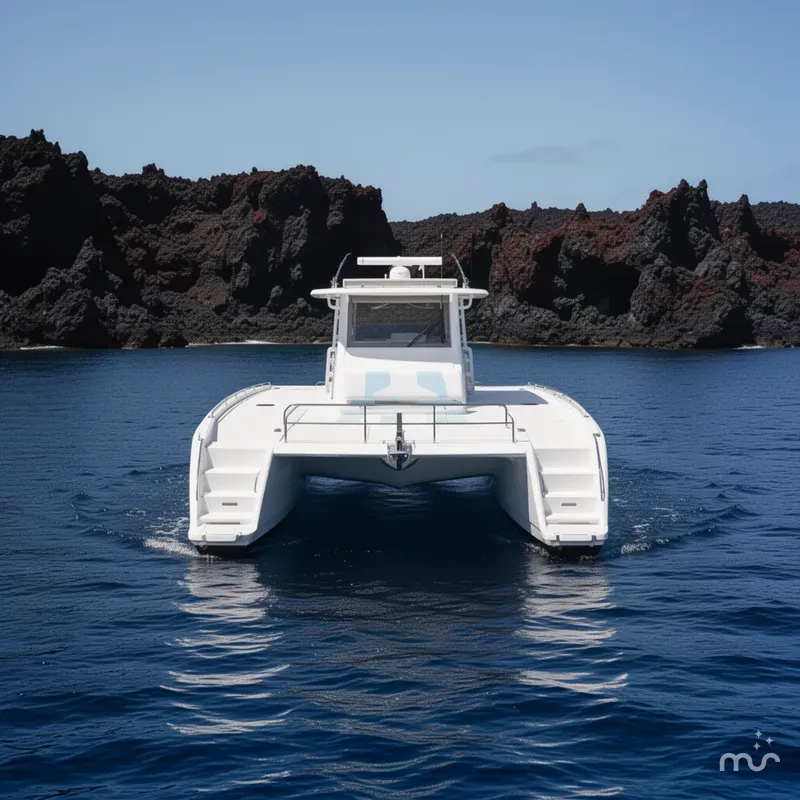 Slide: The Image of Invincible 40 Catamaran 2019 - 3