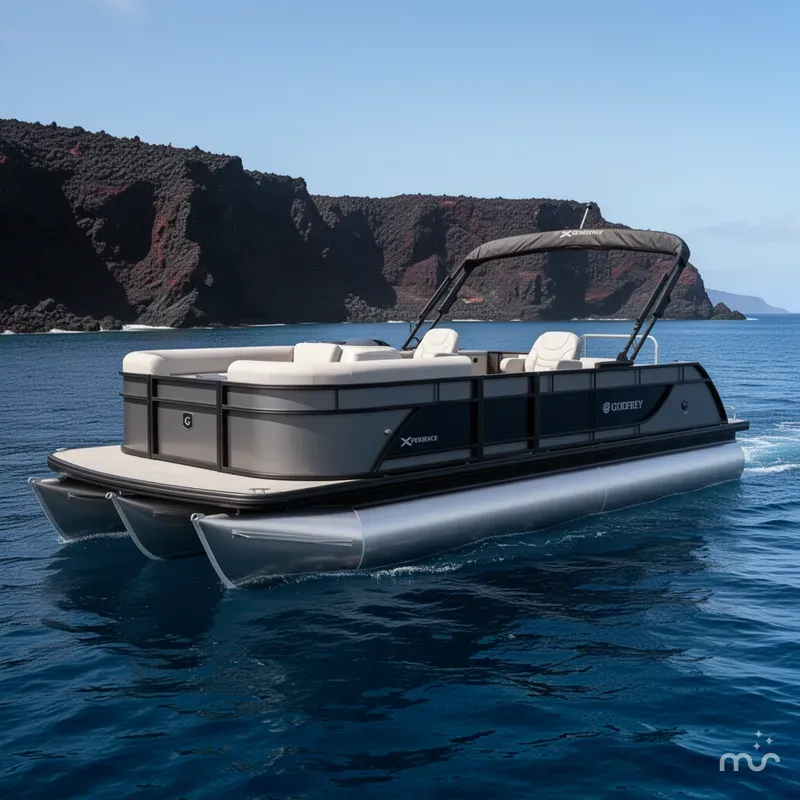 The Image of Godfrey Sweetwater Xperience 22' Single Flip Lounge Tritoon - 2286 SFLX 2026 - 0