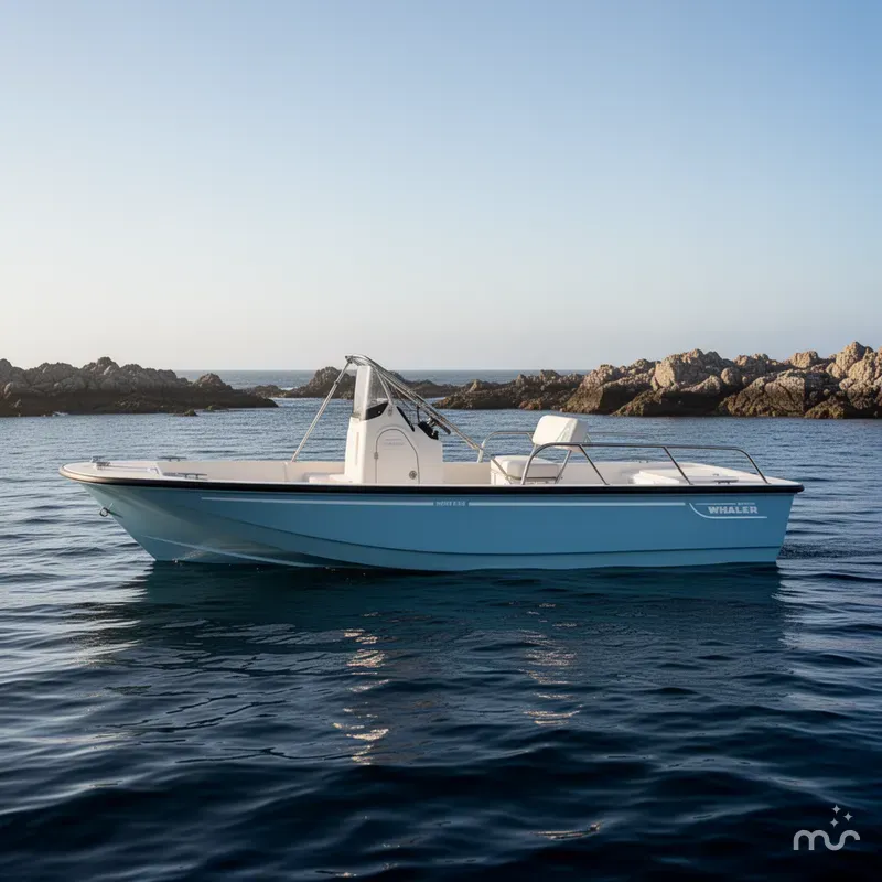 Slide: The Image of Boston Whaler 150 Montauk 2026 - 2