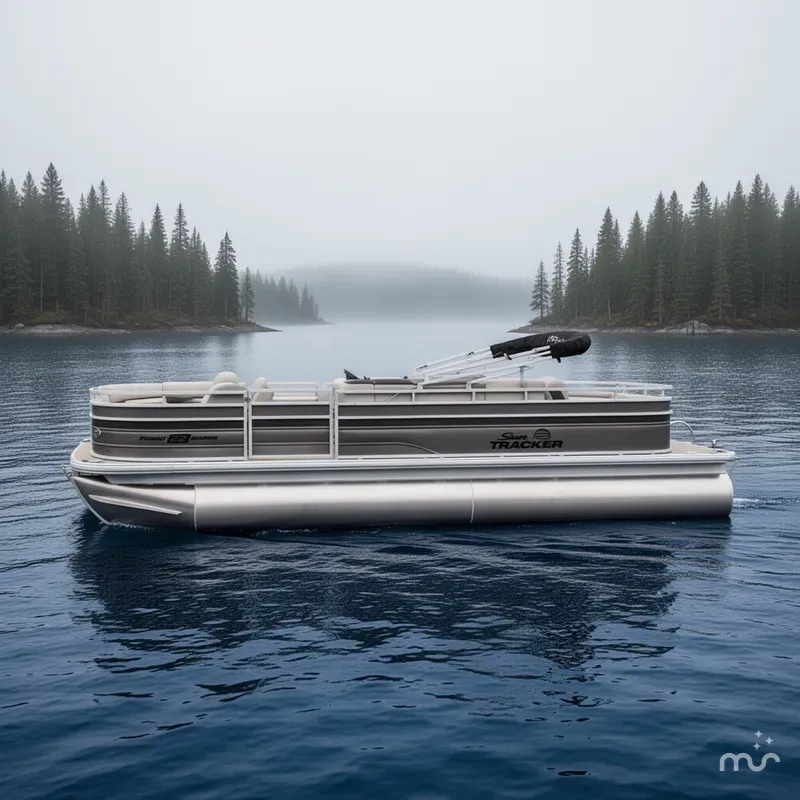 The Image of Sun Tracker Fishin' Barge 22 DLX 2026 - 0