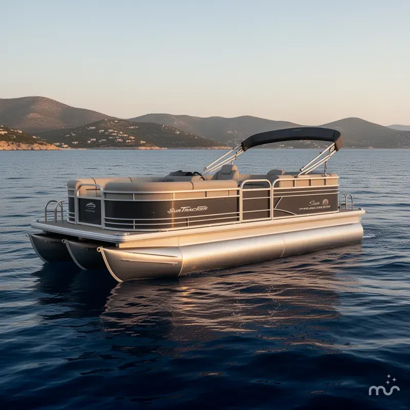 The Image of Sun Tracker Party Barge 20 DLX 2021 - 0