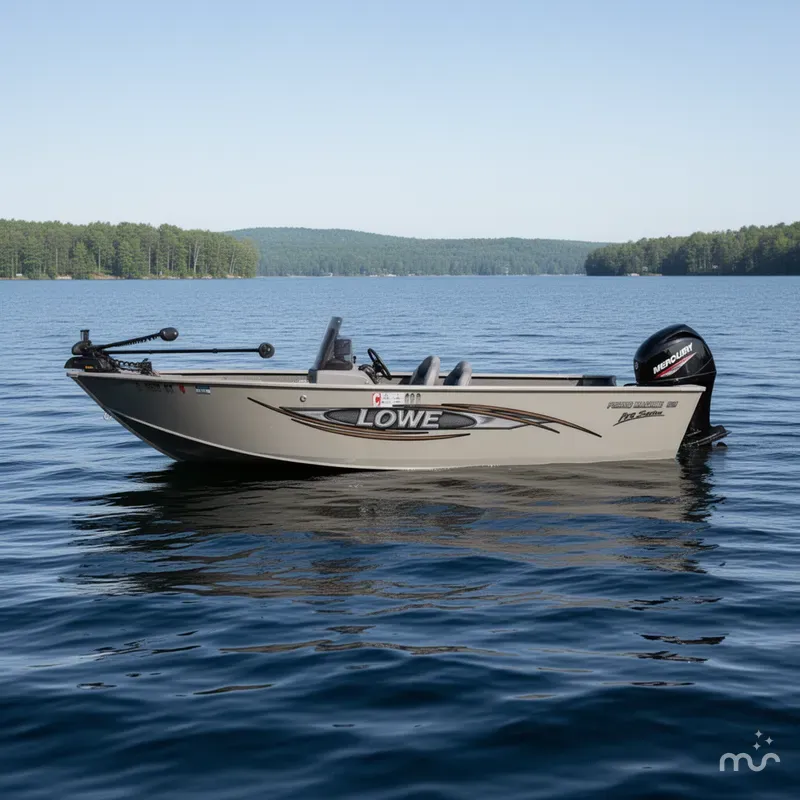 Slide: The Image of Lowe Fishing Machine 165SC Pro 2014 - 1